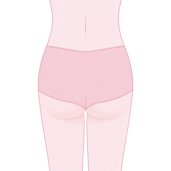 ピーマン尻のイラスト